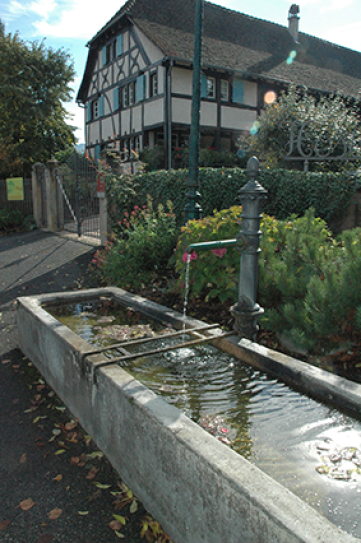 Fontaine, commune de Lutter